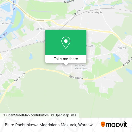 Карта Biuro Rachunkowe Magdalena Mazurek