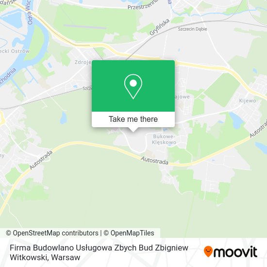 Firma Budowlano Usługowa Zbych Bud Zbigniew Witkowski map