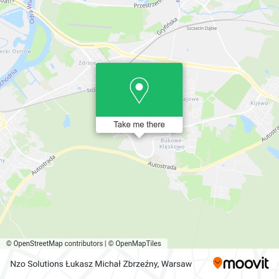 Nzo Solutions Łukasz Michał Zbrzeźny map