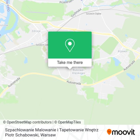 Szpachlowanie Malowanie i Tapetowanie Wnętrz Piotr Schabowski map