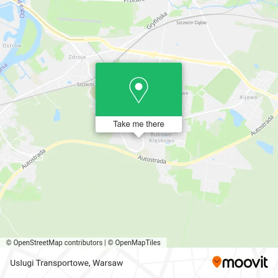Карта Uslugi Transportowe
