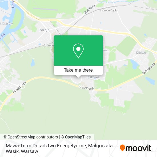 Mawa-Term Doradztwo Energetyczne, Małgorzata Wasik map