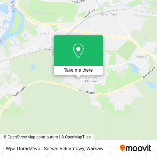 Wjw. Doradztwo i Serwis Reklamowy map