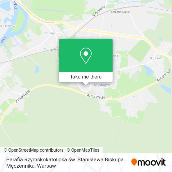 Parafia Rzymskokatolicka św. Stanisława Biskupa Męczennika map