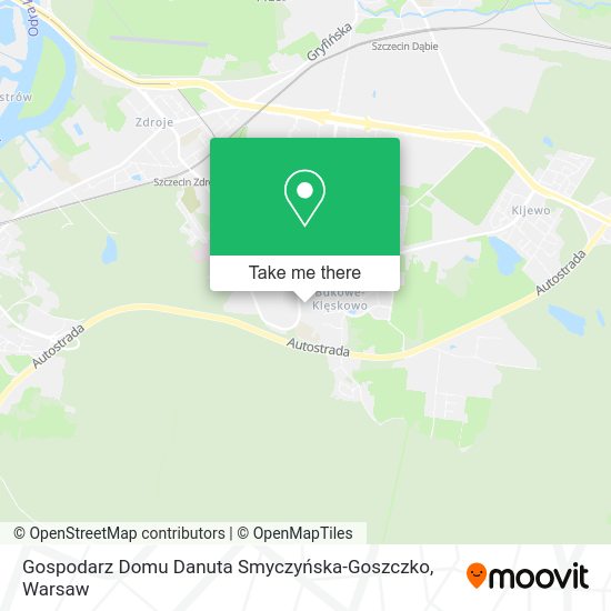 Gospodarz Domu Danuta Smyczyńska-Goszczko map