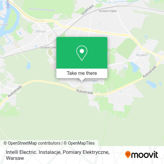 Intelli Electric. Instalacje, Pomiary Elektryczne map