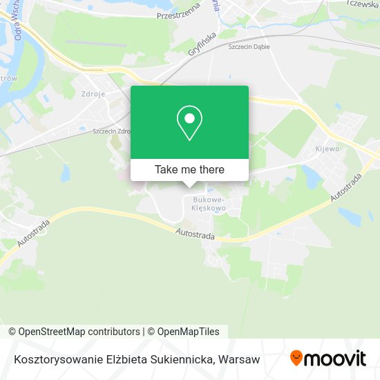 Kosztorysowanie Elżbieta Sukiennicka map