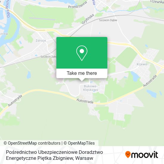 Pośrednictwo Ubezpieczeniowe Doradztwo Energetyczne Piętka Zbigniew map