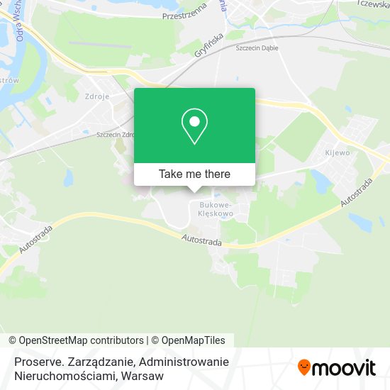 Proserve. Zarządzanie, Administrowanie Nieruchomościami map