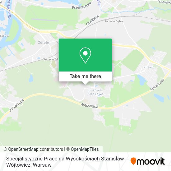 Specjalistyczne Prace na Wysokościach Stanisław Wójtowicz map