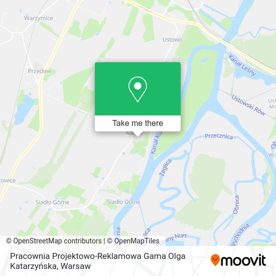 Pracownia Projektowo-Reklamowa Gama Olga Katarzyńska map