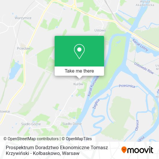 Prospektrum Doradztwo Ekonomiczne Tomasz Krzywiński - Kołbaskowo map