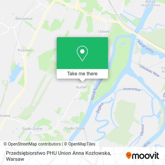 Przedsiębiorstwo PHU Union Anna Kozłowska map