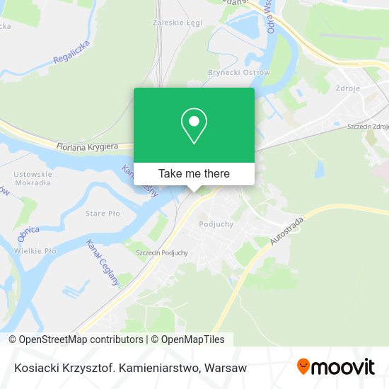 Kosiacki Krzysztof. Kamieniarstwo map