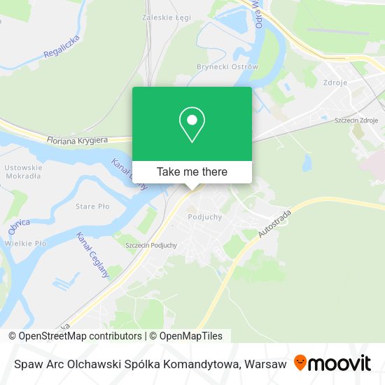 Spaw Arc Olchawski Spólka Komandytowa map