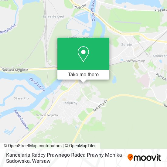 Kancelaria Radcy Prawnego Radca Prawny Monika Sadowska map