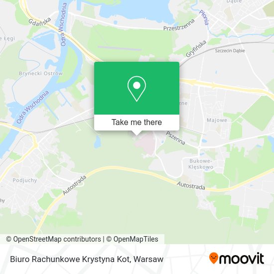 Biuro Rachunkowe Krystyna Kot map