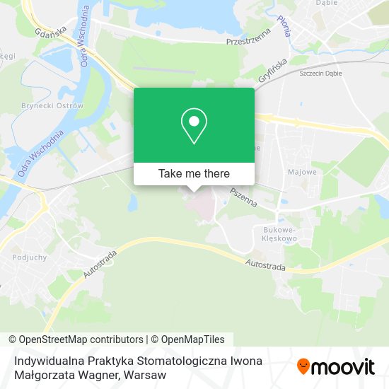 Indywidualna Praktyka Stomatologiczna Iwona Małgorzata Wagner map