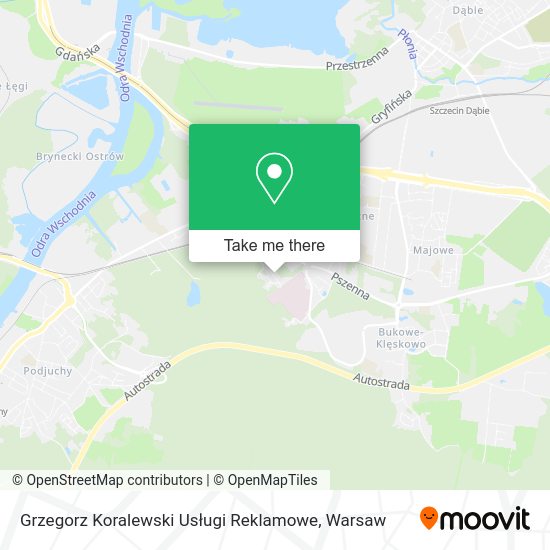 Grzegorz Koralewski Usługi Reklamowe map