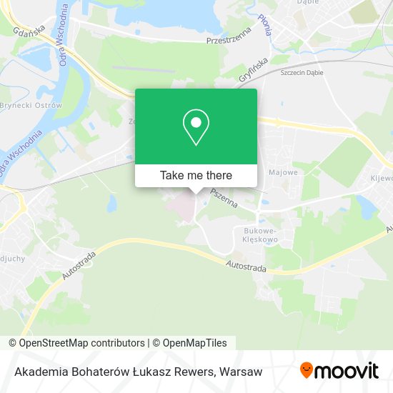 Akademia Bohaterów Łukasz Rewers map