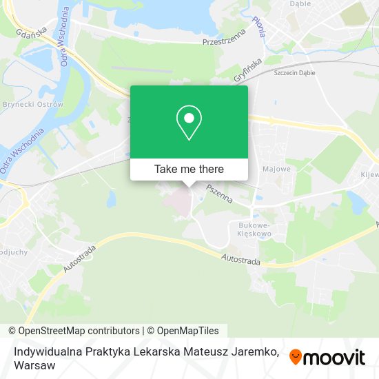 Indywidualna Praktyka Lekarska Mateusz Jaremko map