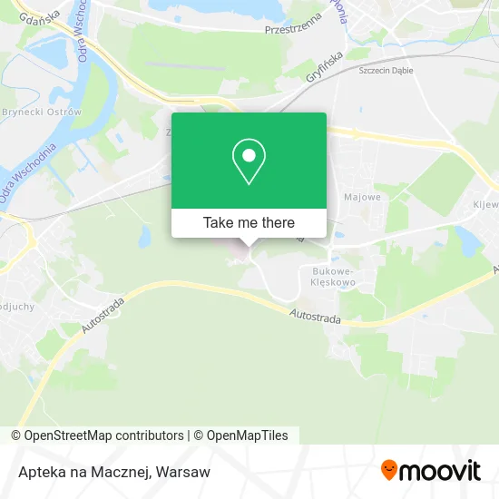 Карта Apteka na Macznej
