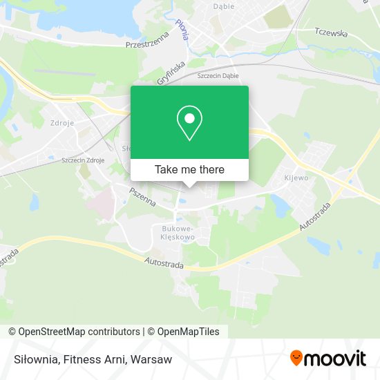 Siłownia, Fitness Arni map