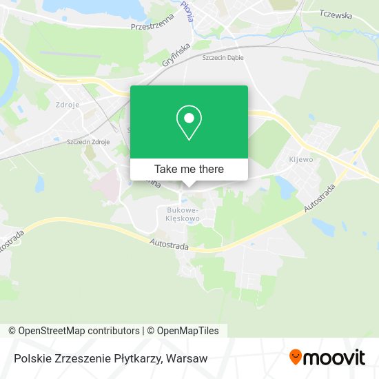 Polskie Zrzeszenie Płytkarzy map