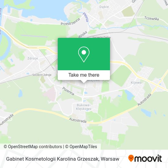 Gabinet Kosmetologii Karolina Grzeszak map