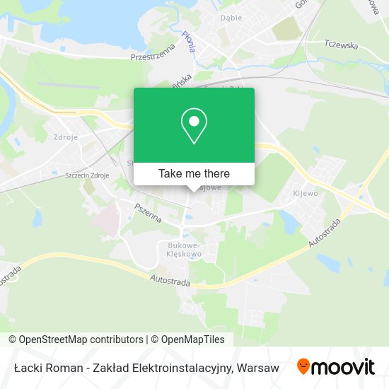 Łacki Roman - Zakład Elektroinstalacyjny map