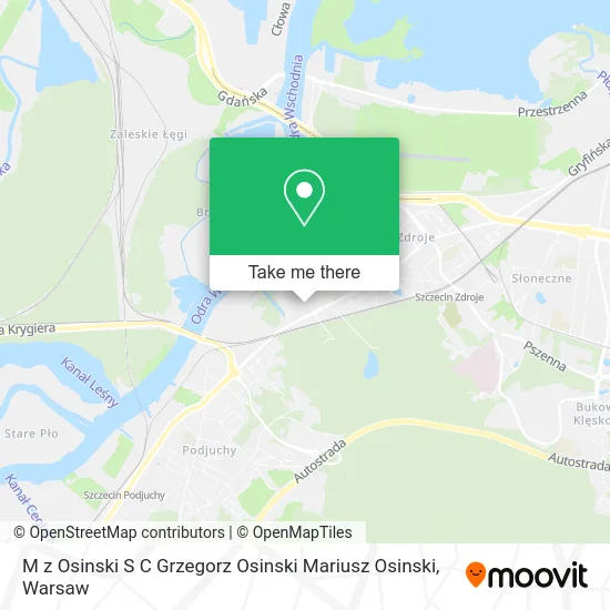 Карта M z Osinski S C Grzegorz Osinski Mariusz Osinski
