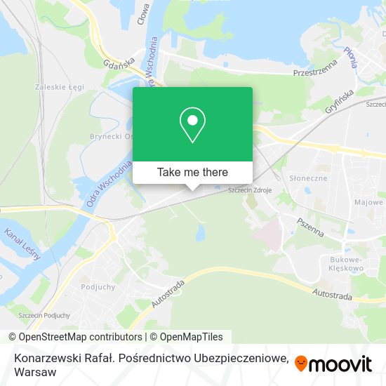 Konarzewski Rafał. Pośrednictwo Ubezpieczeniowe map