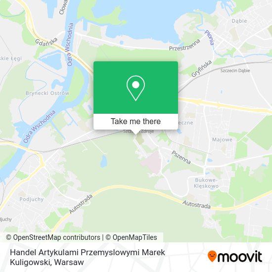 Handel Artykulami Przemyslowymi Marek Kuligowski map