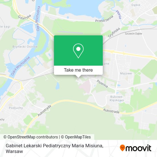 Gabinet Lekarski Pediatryczny Maria Misiuna map