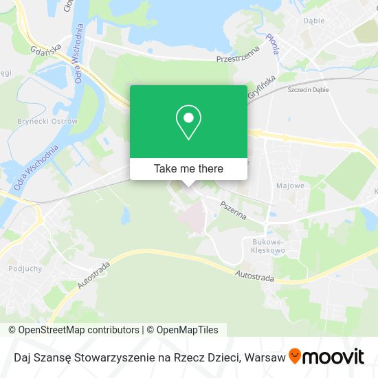 Daj Szansę Stowarzyszenie na Rzecz Dzieci map