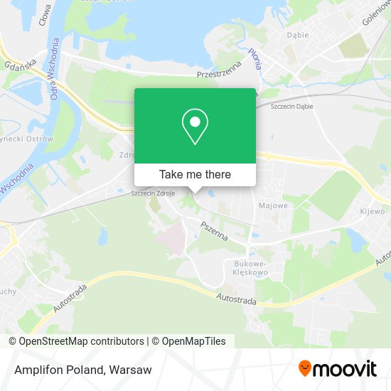 Amplifon Poland map