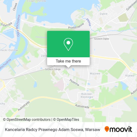 Kancelaria Radcy Prawnego Adam Soswa map