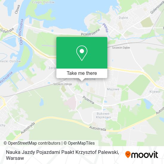 Nauka Jazdy Pojazdami Paakt Krzysztof Palewski map