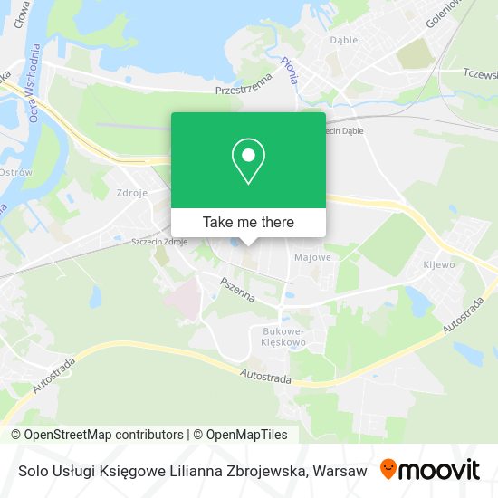 Solo Usługi Księgowe Lilianna Zbrojewska map