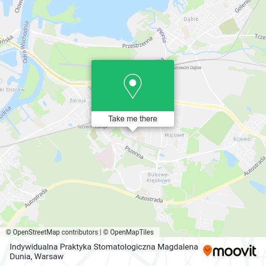 Indywidualna Praktyka Stomatologiczna Magdalena Dunia map