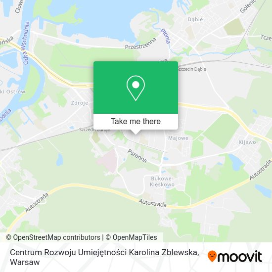 Centrum Rozwoju Umiejętności Karolina Zblewska map