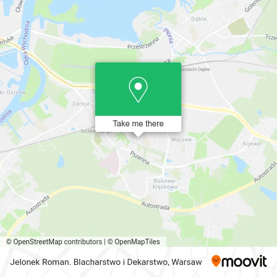 Карта Jelonek Roman. Blacharstwo i Dekarstwo