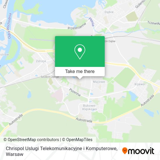 Chrispol Uslugi Telekomunikacyjne i Komputerowe map