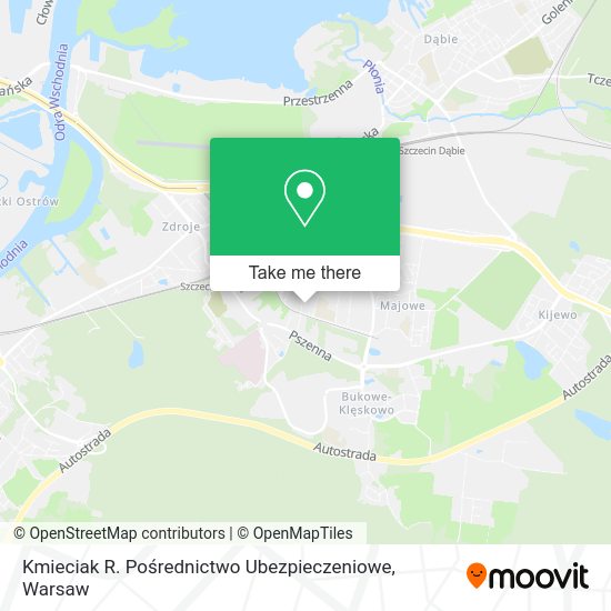 Kmieciak R. Pośrednictwo Ubezpieczeniowe map