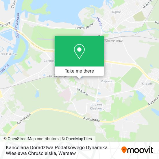 Kancelaria Doradztwa Podatkowego Dynamika Wiesława Chruścielska map