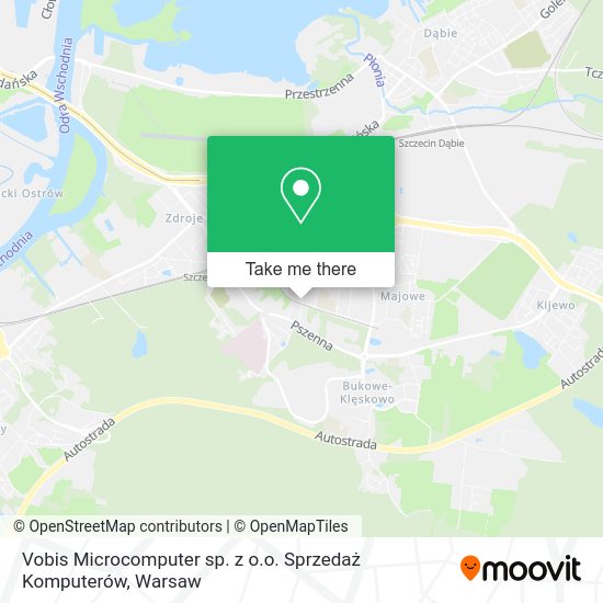 Vobis Microcomputer sp. z o.o. Sprzedaż Komputerów map