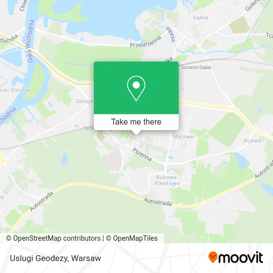 Карта Uslugi Geodezy