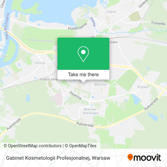 Gabinet Kosmetologii Profesjonalnej map