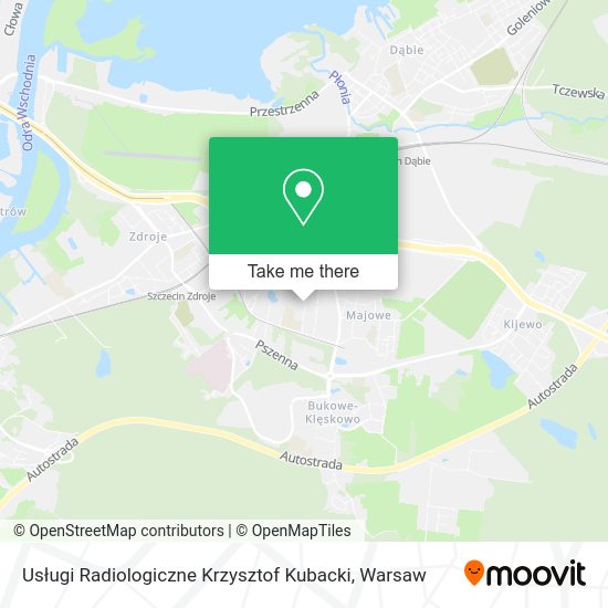 Usługi Radiologiczne Krzysztof Kubacki map