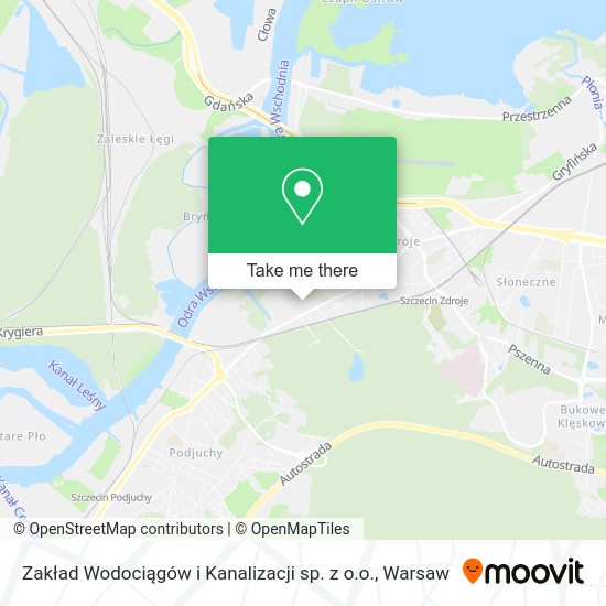 Zakład Wodociągów i Kanalizacji sp. z o.o. map